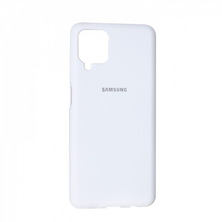 Захисний чохол для Samsung A12 (A125) Silicone Case, білий