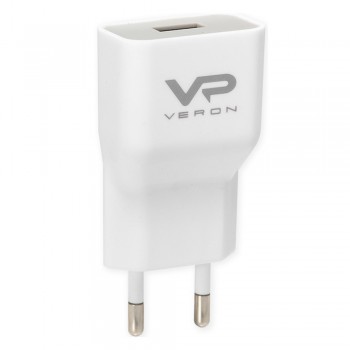 Зарядний пристрій для смартфонів Veron AD-19 2.0A QC2.0, 1 USB-порт, 10 Вт, захист від перенапруження та перегріву