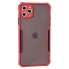 Захисний чохол для iPhone 11 Pro Max Matte TPU Plastic Case, з рамкою, червоний