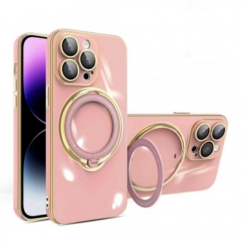 Захисний чохол для iPhone 12 Golden Ring TPU Case, рожевий