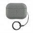 Защитный чехол для AirPods 1/2  Leather Ring, серый