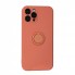 Захисний чохол для iPhone 12 Pro Ring Silicone Case, Peach
