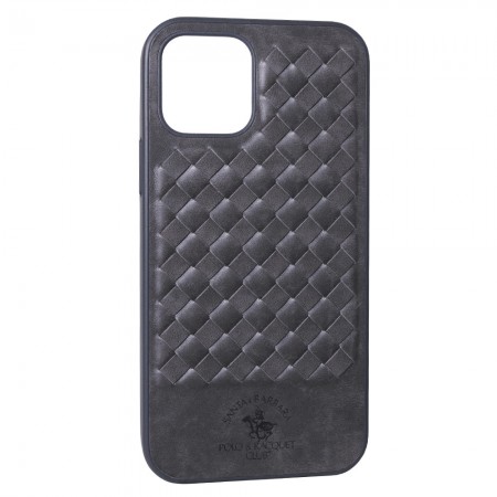 Защитный чехол для iPhone 12 Mini Polo Ravel Leather Case Gun Grey