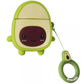 Силіконовий чохол для AirPods Emoji Series Авокадо Хлопчик, милий, універсальний