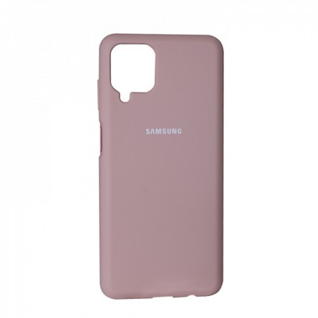 Захисний чохол для Samsung A12 (A125) Silicone Case, рожевий пісок