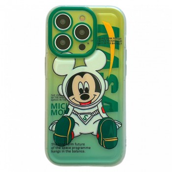 Захисний чохол для iPhone 14 Pro Nasa Sticker, Mickey