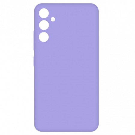 Защитный чехол для Samsung A34  Silicone Case, лавандовый