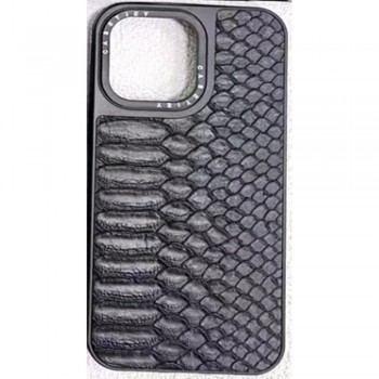 Защитный чехол для iPhone 13 Pro Max Casetify Crocodile TPU, черный