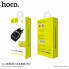 Сетеве зарядне пристрій для iPhone Hoco C12 2.4A, 2 порти USB, адаптер з 1м кабелем Lightning, чорний
