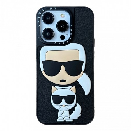 Захисний чохол для iPhone 12 Pro Max Casetify Karl Lagerfeld TPU Case 204