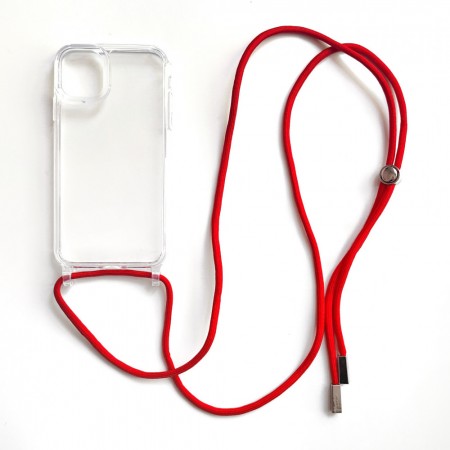 Захисний чохол для iPhone 13 Pro Cord TPU Case, червоний