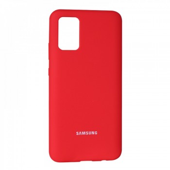 Захисний чохол для Samsung A02S Silicone Cover Case, білий