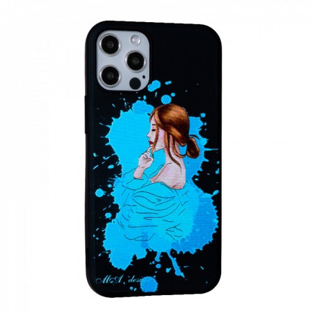 Захисний чохол для iPhone 12/12 Pro iMaGen TPU Black