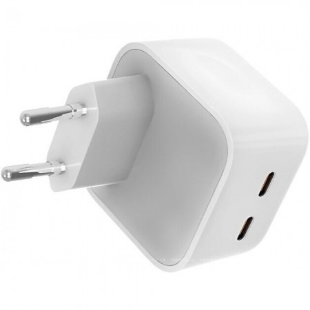Сетеве зарядне пристрій 35W з 2PD та USB C на Lightning кабель (1м) Apple MHJ83ZM/A для iPhone