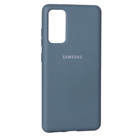 Захисний чохол для Samsung S20 FE Silicone Case, сіро-зелений
