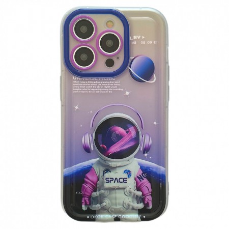 Захисний чохол для iPhone 14 Pro Max Nasa sticker Case, Space