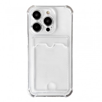 Защитный чехол для iPhone 14 Plus Clear Pocket TPU Case