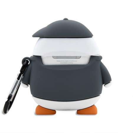 Захисний чохол для AirPods Rich Duck Emoji Series, силіконовий, милий дизайн