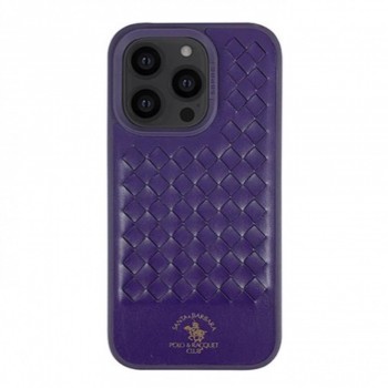 Захисний чохол для iPhone 14 Pro Max Polo Ravel Leather Case, фіолетовий