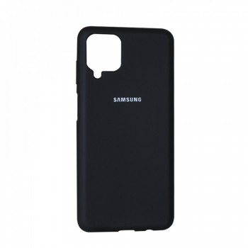Захисний чохол для Samsung A12 (A125) Silicone Case, чорний