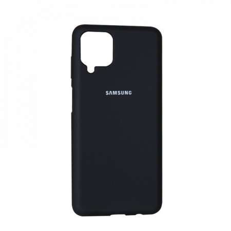 Захисний чохол для Samsung A12 (A125) Silicone Case, чорний