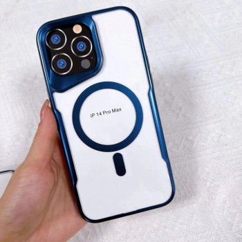 Захисний чохол для iPhone 12 Pro Max Shark Case з MagSafe, синій