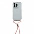 Захисний чохол для iPhone 14 Pro Max Cord TPU Case, колір Pink Sand