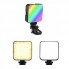 Накамерне відеосвітло LED лампа AY-83 RGB, 72 RGB діоди, колірна температура 3200K-6500K