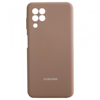 Захисний чохол для Samsung A22 Silicone Case, рожевий пісок