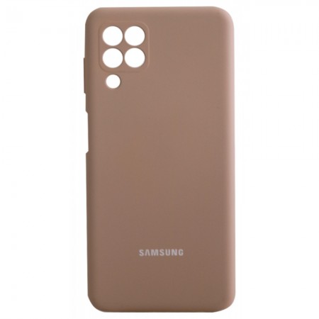 Захисний чохол для Samsung A22 Silicone Case, рожевий пісок