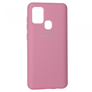 Захисний чохол для Samsung A21S (A217) Silicone Cover, рожевий