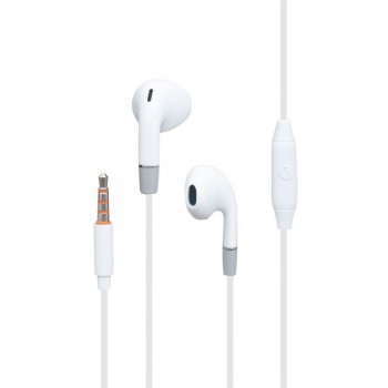 Навушники Celebrat G8, проводні, з мікрофоном, 3.5mm, білі, закриті, з діапазоном частот 20-20000 Гц