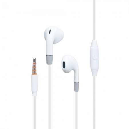 Наушники Celebrat G8, проводные, с микрофоном, 3.5mm, белые, закрытые, с диапазоном частот 20-20000 Гц