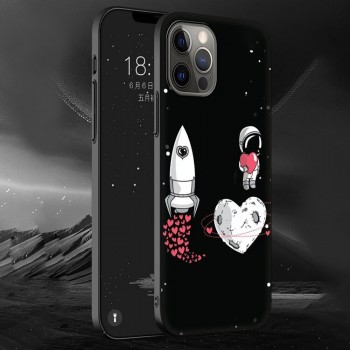 Захисний чохол для iPhone 13 Pro Max Cartoon Cosmonaut Fundas Heart TPU