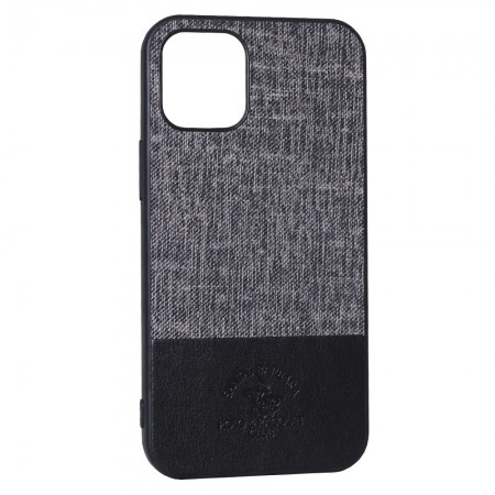 Захисний чохол для iPhone 12 Mini Polo Virtuoso Leather Case Midnight