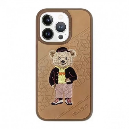 Захисний чохол для iPhone 14 Polo Crete Leather, коричневий