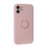 Захисний чохол для iPhone 12 Ring Silicone Case, Pink Sand