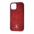 Защитный чехол для iPhone 15 Polo Knight Leather, красный