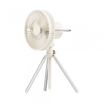 Портативний міні вентилятор Xiaomi WT-F61B, білий, USB зарядка, тиха робота