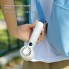 Мини вентилятор Jisulife WT-F08, белый, бесшумный, 1200 мАч аккумулятор