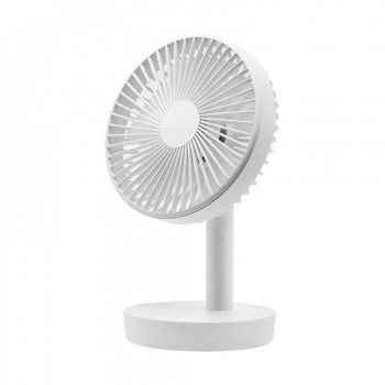 Портативний міні вентилятор Jisulife WT-F52, білий, USB, тихий