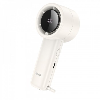 Портативний міні вентилятор Hoco HX63, 2000 мАг, 5-ступенева регулювання повітряного потоку
