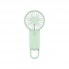 Портативний міні вентилятор Mini Q GL-A8, USB зарядка, три швидкості, зелений