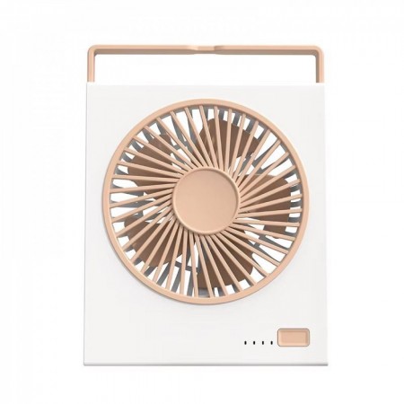 Портативний міні вентилятор Wintop WT-L19 з регульованою швидкістю та тривалим акумулятором, білий