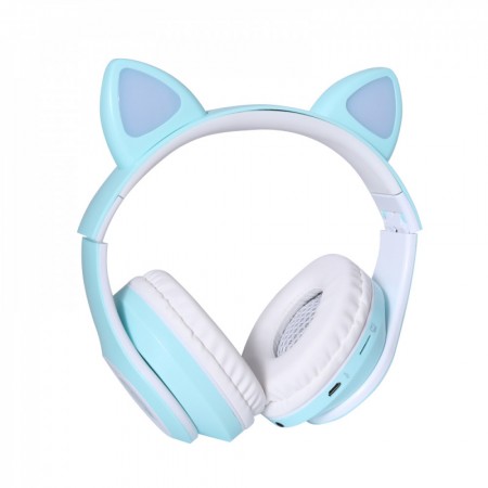Бездротові навушники Bluetooth TUCCI CT930 з кошачими вушками, LED-підсвітка, до 12 годин роботи