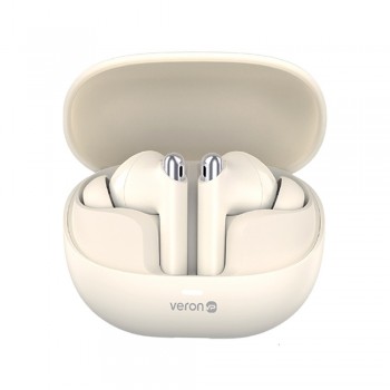 Bluetooth гарнітура TWS Veron AN25, з ENC і ANC, чорна