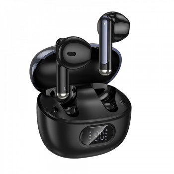 Bluetooth гарнітура Hoco EQ18 TWS, чорна, з швидкою зарядкою та захистом від вологи