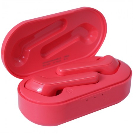 Безпровідні навушники Yoobao YB505, TWS, водозахистні, Кораловий червоний