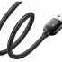 Кабель 2 в 1 Baseus CAMUTC-01 U-shaped Portable, 2.4A, длина 0.23 м, скорость передачи данных 480 Мбит/с, черный