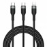 Кабель USB-C to USB-C + Lightning WiWU WI-C029 100W, 1.2M, швидка зарядка, підтримка передачі даних